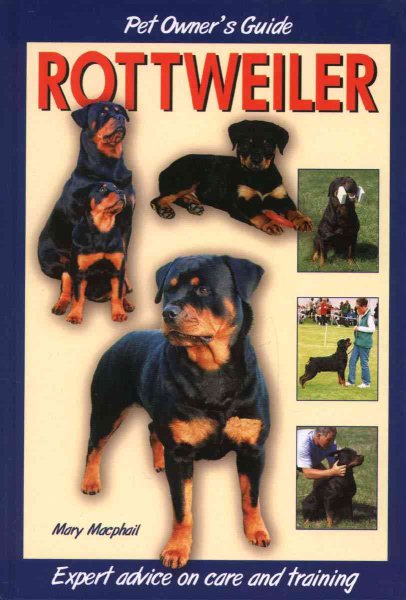 Rottweiler (Dog Owner's Guide) cover