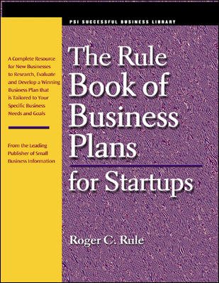 The Rule Book of Business Plans for Startups (Psi Successful Business Library) cover