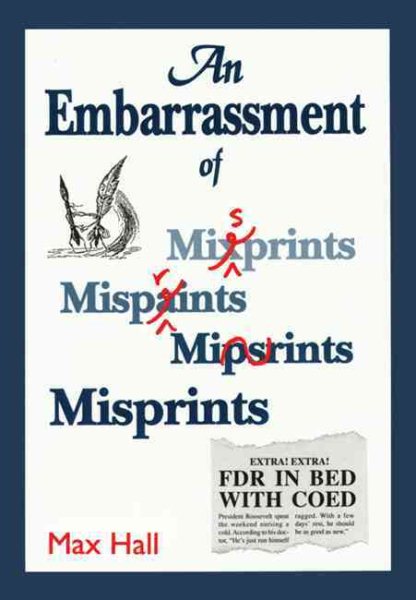 An Embarrassment of Misprints cover