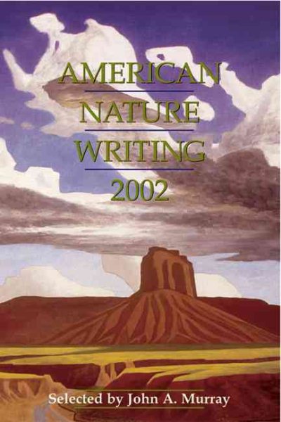 American Nature Writing: 2002 cover