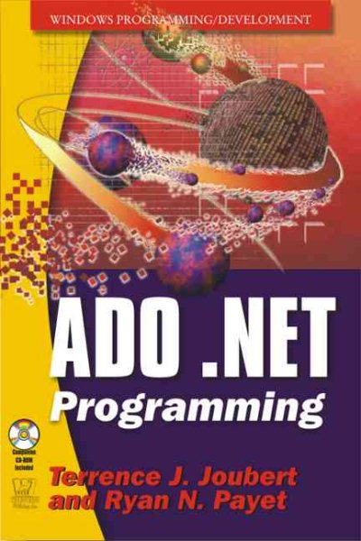 ADO.NET Programming with CDR cover