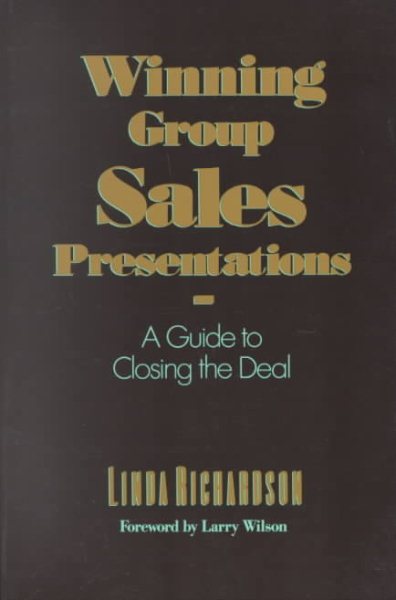 Winning Group Sales Presentations cover