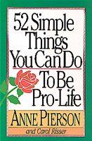 Fifty Two Simple Things You Can Do to Be Pro-Life cover