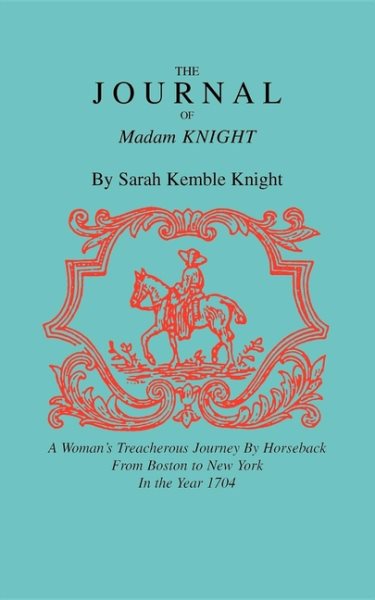 Journal of Madam Knight cover