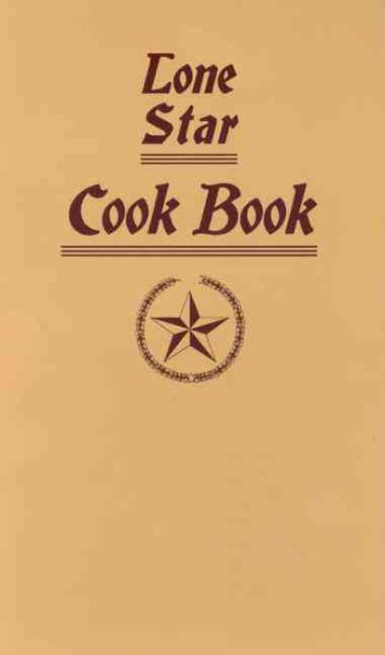 Lone Star Cook Book (Applewood Books) cover