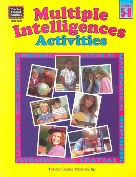 Multiple Intelligences Activities cover
