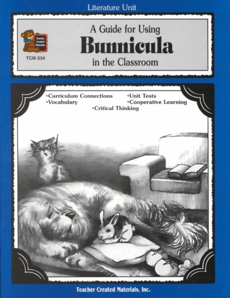 A Guide for Using Bunnicula in the Classroom (Literature Units) cover