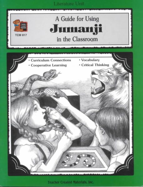 A Guide for Using Jumanji in the Classroom (Literature Unit Series) cover