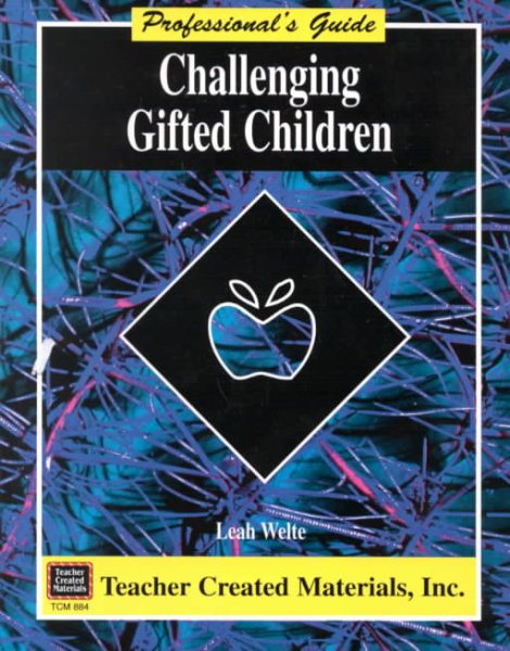Challenging Gifted Children A Professional's Guide cover