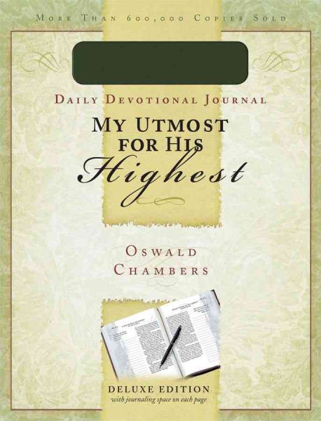 My Utmost For His Highest Journal cover