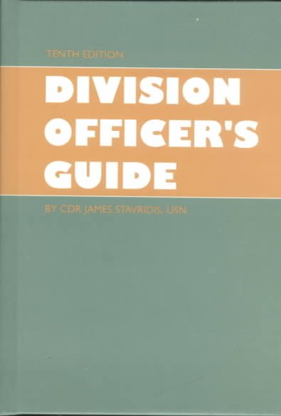 Division Officer's Guide cover