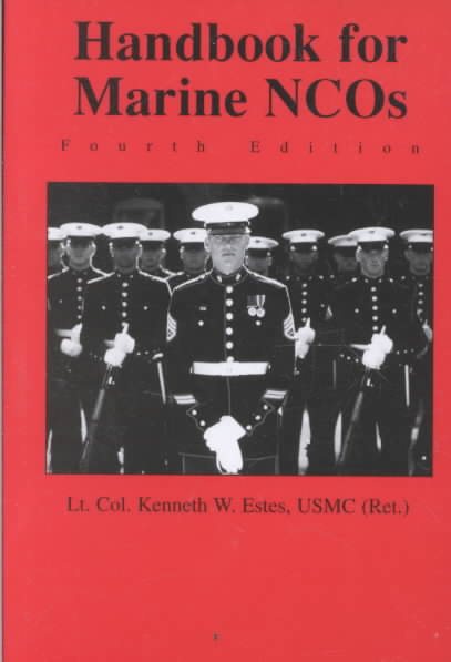 Handbook for Marine NCOs cover