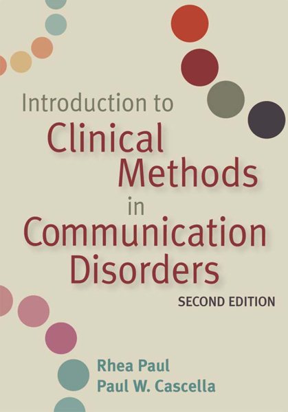 Introduction to Clinical Methods in Communication Disorders, Second Edition cover