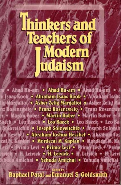 Thinkers and Teachers of Modern Judaism cover