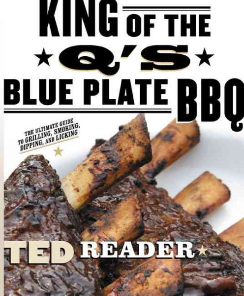 King of the Q's Blue Plate BBQ cover