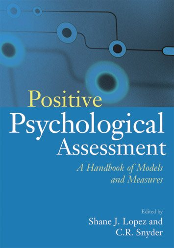 Positive Psychological Assessment: A Handbook of Models and Measures cover