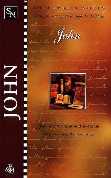 Shepherd's Notes: John cover