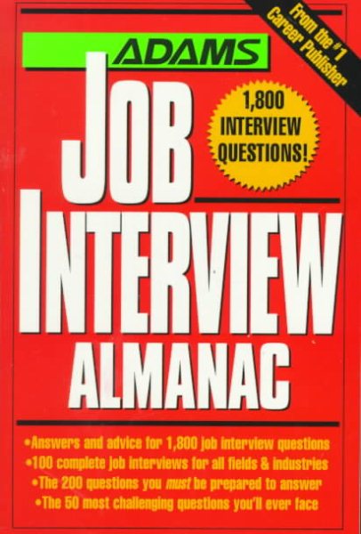 Adams Job Interview Almanac cover