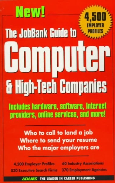 Jobbank-Computer & High Tech Companies cover