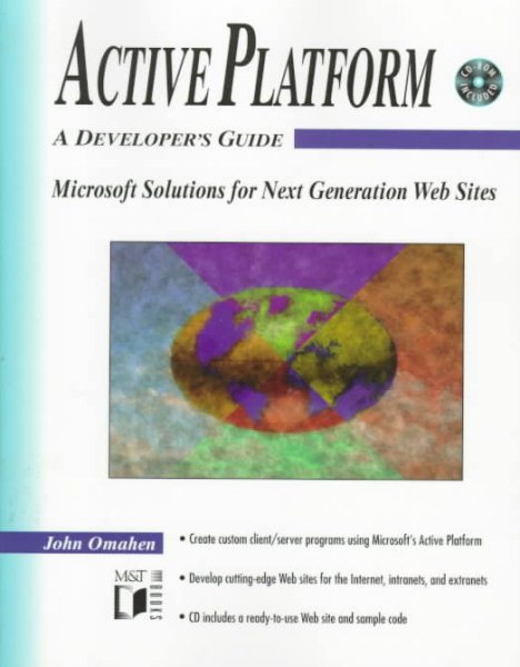 Active Platform: A Developer's Guide : Microsoft Solutions for Next Generation Web Sites cover