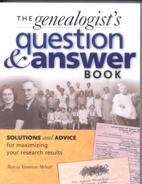 The Genealogist's Question & Answer Book cover