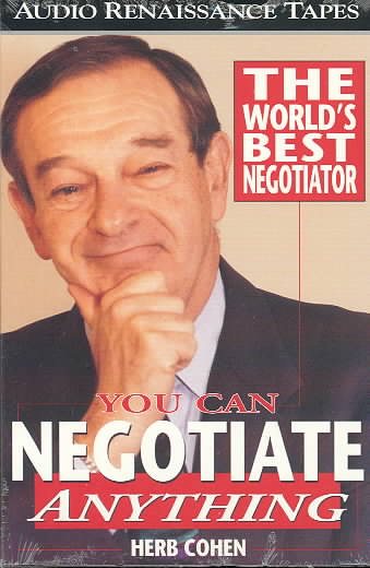 You Can Negotiate Anything cover
