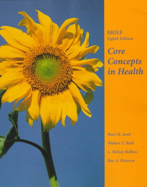 Core Concepts in Health: Brief cover