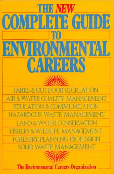 New Complete Guide to Environmental Careers cover