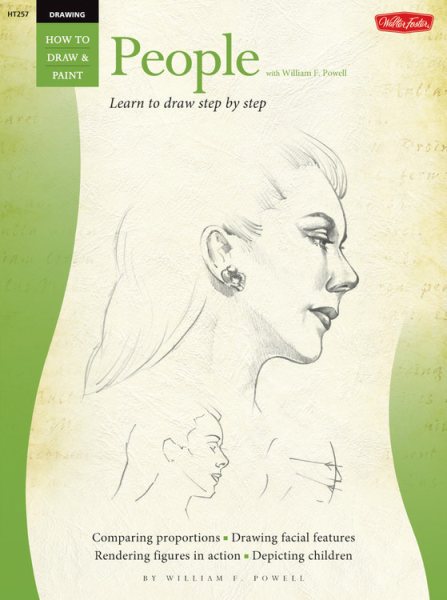 Drawing: People with William F. Powell: Learn to paint step by step (How to Draw & Paint) cover