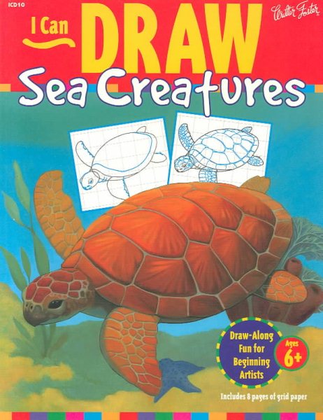 I Can Draw Sea Creatures (I Can Draw Series) cover