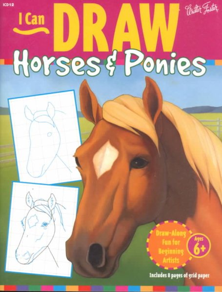 I Can Draw Horses & Ponies cover