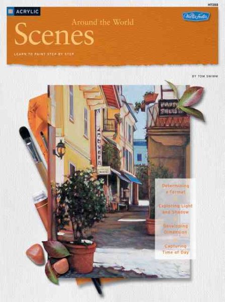 Acrylic: Scenes Around the World (HT288) (How to Draw & Paint/Art Instruction Program) cover