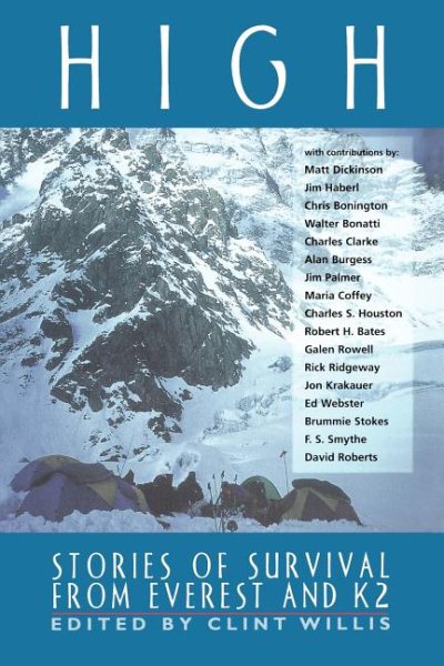High: Stories of Survival from Everest and K2 (Adrenaline Books) cover
