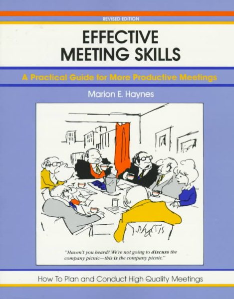 Effective Meeting Skills, Revised (50-Minute Series) cover