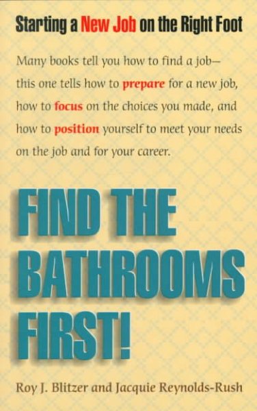 Crisp: Find the Bathrooms First (Crisp Professional Series) cover