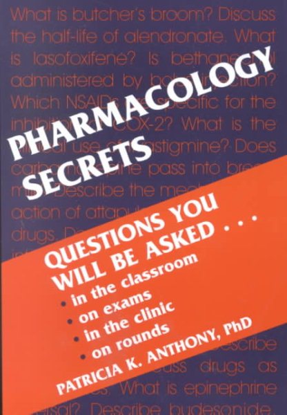 Pharmacology Secrets cover