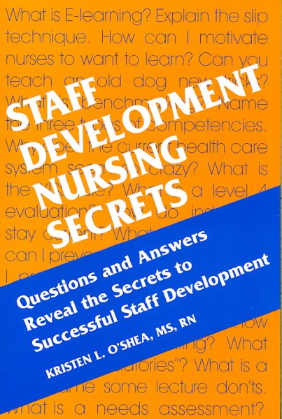 Staff Development Nursing Secrets cover