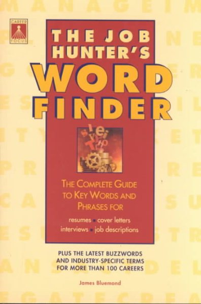 Peterson's the Job Hunter's Word Finder cover
