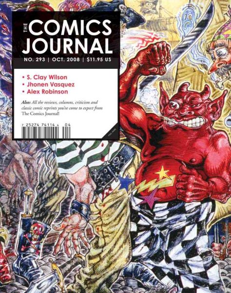 The Comics Journal #293 (No. 293) cover