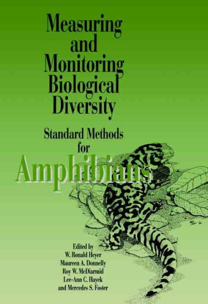 Measuring and Monitoring Biological Diversity. Standard Methods for Amphibians (Biological Diversity Handbook) cover