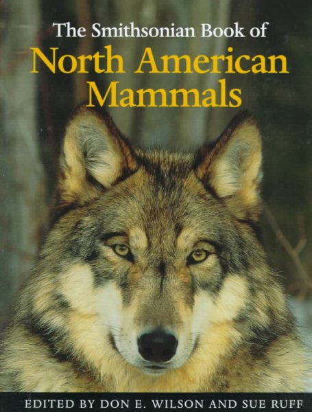 The Smithsonian Book of North American Mammals cover