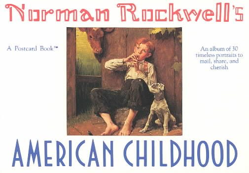 Norman Rockwell's American Childhood: A Postcard Book (Running Press Postcard Books) cover