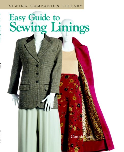 Easy Guide to Sewing Linings: Sewing Companion Library cover