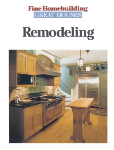 Remodeling (Fine Homebuilding) cover