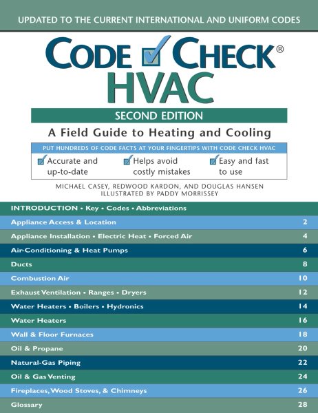 Code Check HVAC: An Illustrated Guide to Heating and Cooling cover