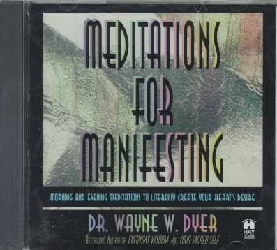 MEDITATIONS FOR MANIFESTING 1 CD cover