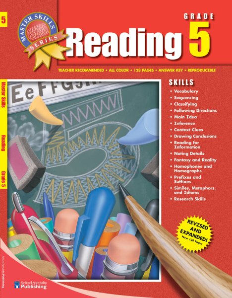 Master Skills Reading, Grade 5 cover
