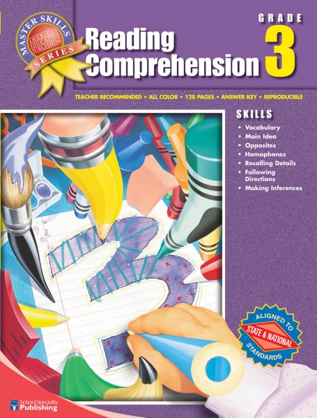 Master Skills Series: Reading Comprehension Grade 3 cover