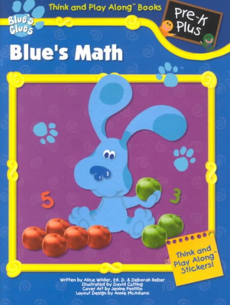 Blue's Math (Blue's Clues Think and Play Along Books) cover