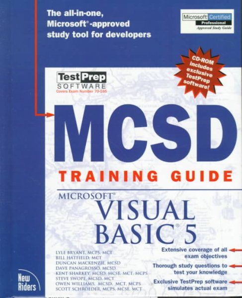 McSd Training Guide: Visual Basic 5 (Training Guides) cover